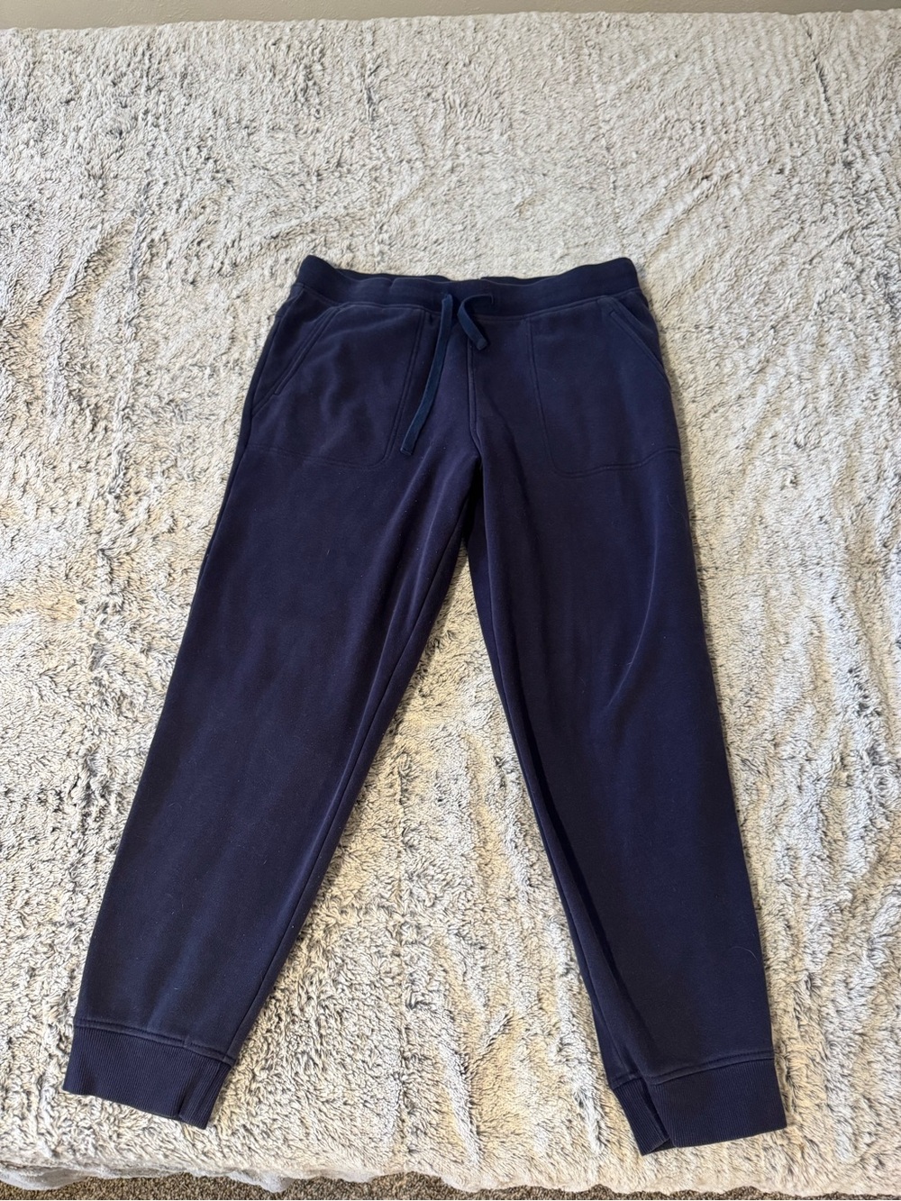 Ugg Navy Drawstring Jogger Sweatpants